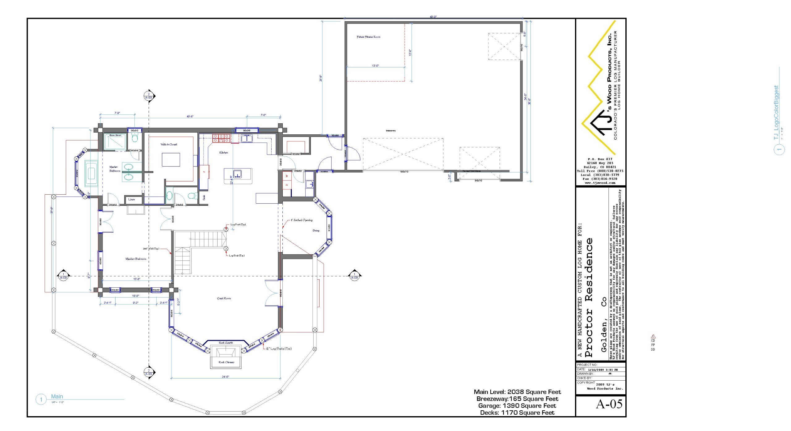 Main floor plan